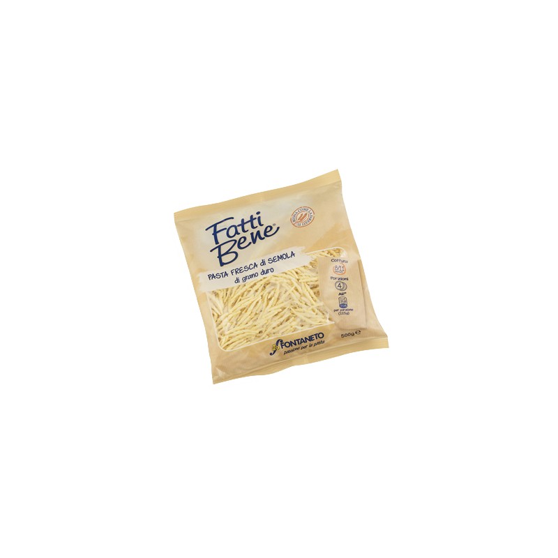 Pasta frisch "Fatti Bene" Trofie Fontaneto "Fatti bene" (tg2) 12 x 500g (VB)