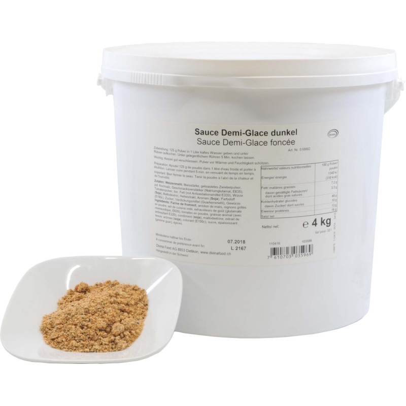 Grundsaucen Sauce Demi-Glace Dunkel à 4kg (Pulver)