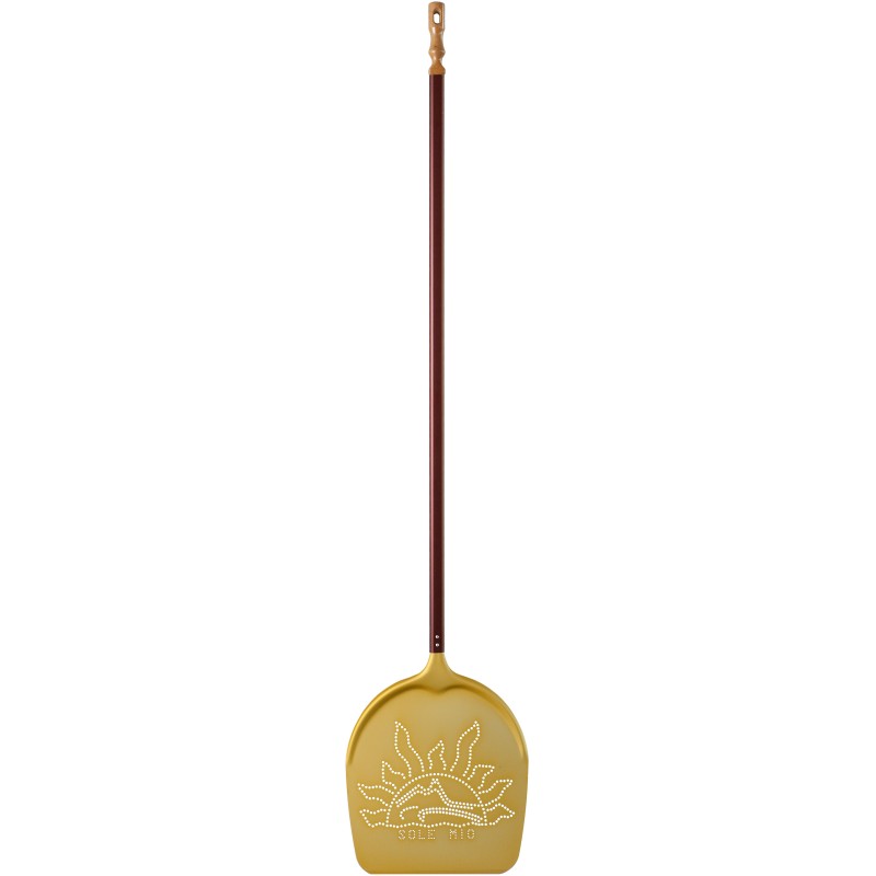 Pizzazubehör Pala "SOLE MIO" 36cm forata, alluminio - h 170cm, 1024/36