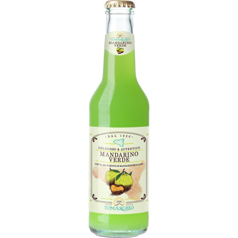 Süssgetränke Mandarino Verde Tomarchio 24 x 27,5cl (Glasfl.)