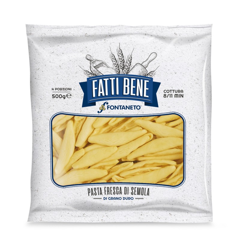 Pasta frisch "Fatti Bene" Cortecce 12 x 500g (CS2) (VB)