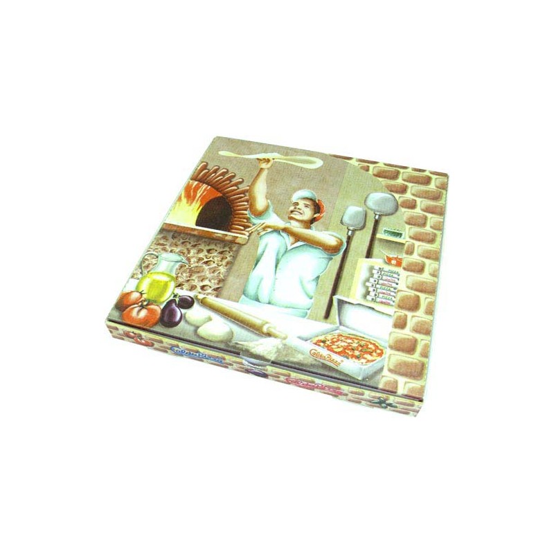 Verpackungen Pizza Pizzakarton 100 Stk. 32 x 32 x 3cm (Pizza al Volo)