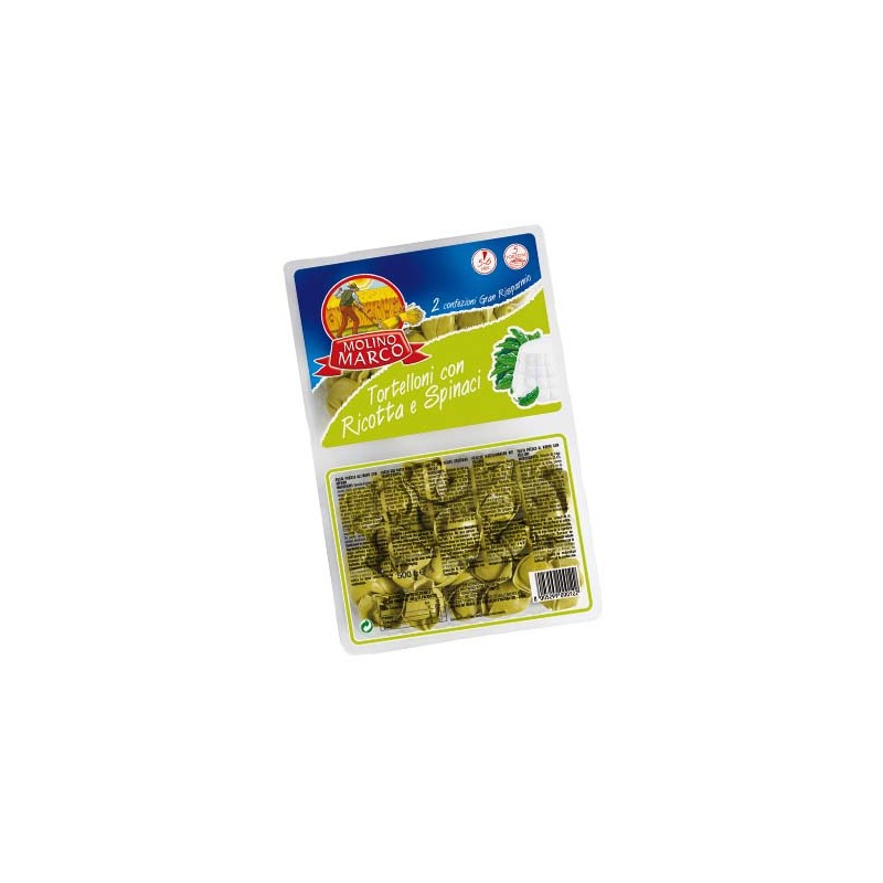 Pasta frisch "Molino Marco" Tortelloni Molino Marco Ricotta & Spinaci 20 x 250g (MTR1)