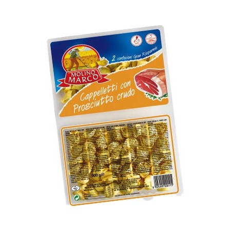 Pasta frisch "Fatti Bene" Cappelletto al Prosciutto Crudo (fbcp250) 12 x 250g (VB)