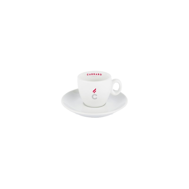 Zubehör Kaffee Tazzina Espresso Caffé Carraro 6 Stück