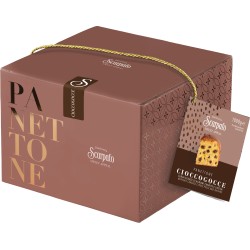 Panettone PBCG001000SCCL00 / PANETTONE CIOCCOGOCCE 1000 SCATOLA X6