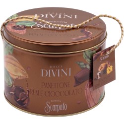 Panettone PBRM00F750LADV00 / PANETTONE RUM CIOCCOLATO FARC.750 LATTA D