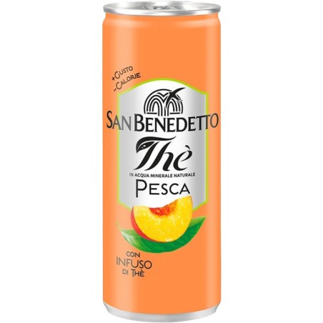 Süssgetränke The San Benedetto DOSE Pesca 24 x 33cl