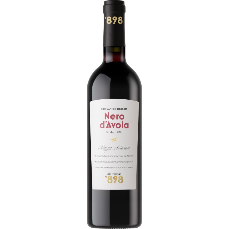 Rotwein Nero d'Avola Sicilia DOC Generz. 898, 2024