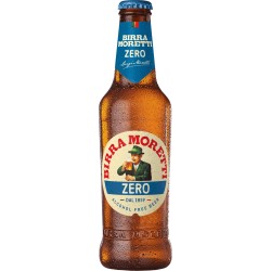 Bier Birra Moretti ZERO Alkoholfrei 24 x 33cl