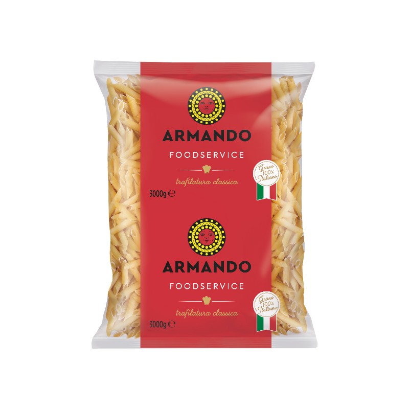 Pasta Armando Gastro Format Grano Armando Penne Rigate 4 x 3kg
