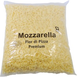 Pizzaqualität Mozzarella Fior di Pizza Premium geraffelt 2.5kg