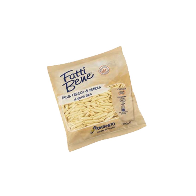 Pasta frisch "Fatti Bene" Strozzapreti Fontaneto (sp2) 12 x 500g (VB)