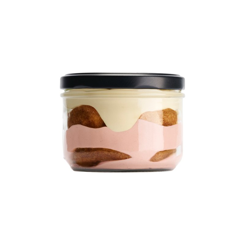 Einzelportionen Tiramisù alla fragola senza caffè 12x115g