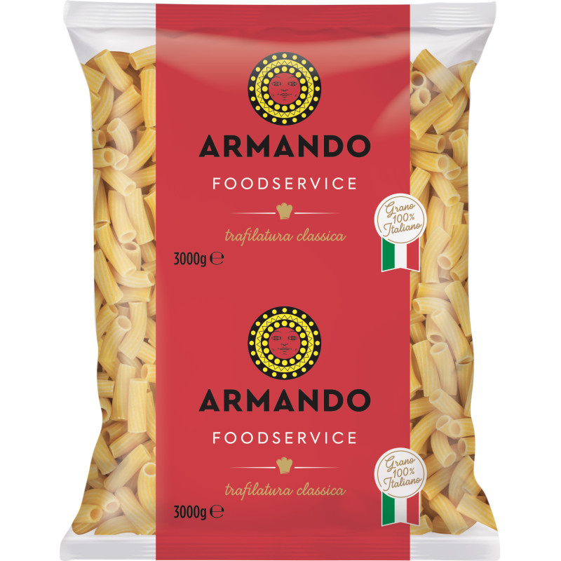 Pasta Armando Gastro Format Grano Armando Tortiglioni Food Service 4 x 3kg