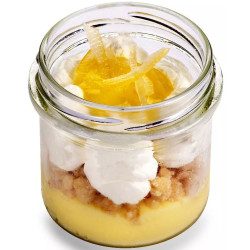 Einzelportionen Lemon Tart glutenfree "Quadrifoglio" 6x 48g (VB)