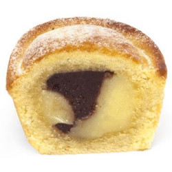 Einzelportionen Pasticciotto Crema e Cioccolato 30 x 110g (VB)