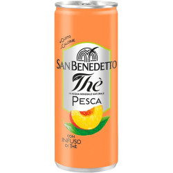 Süssgetränke The San Benedetto DOSE Pesca 24 x 33cl