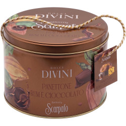 Panettone PBRM00F750LADV00 / PANETTONE RUM CIOCCOLATO FARC.750 LATTA D