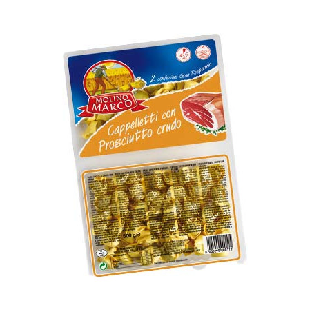 Pasta frisch "Fatti Bene" Cappelletto al Prosciutto Crudo (fbcp250) 12 x 250g (VB)