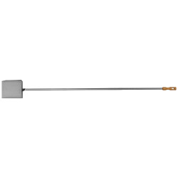 Pizzazubehör Pala per braci, inox - h 170cm, 120