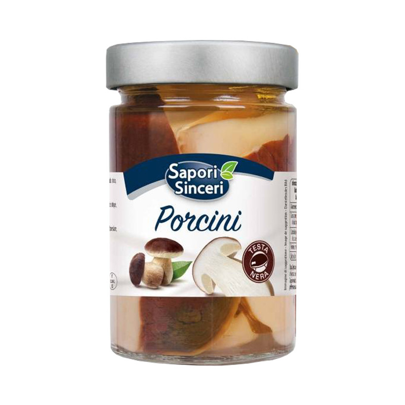 Steinpilze Porcini tagliati in olio d'oliva 6 Stk. à 327ml