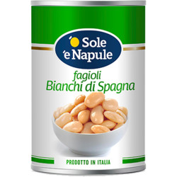 Bohnen Bianchi di Spagna lessati 6 x 2.5kg