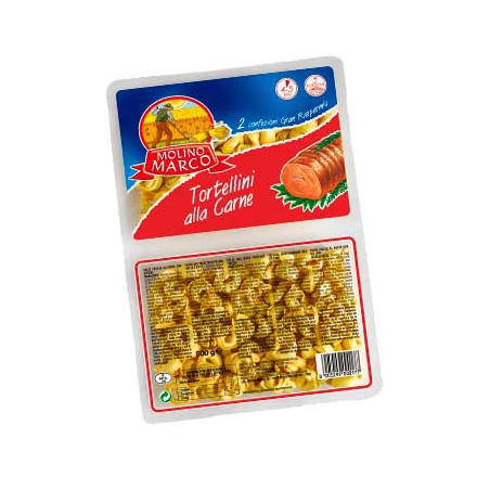 Pasta frisch "Molino Marco" Tortelloni Molino Marco con Carne 20 x 250g (MTTC1) (VB)