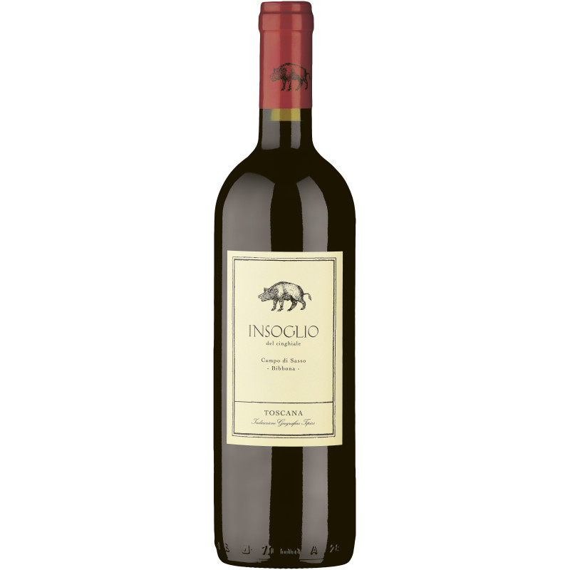 Rotwein INSOGLIO DEL CINGHIALE, 75cl (VB)