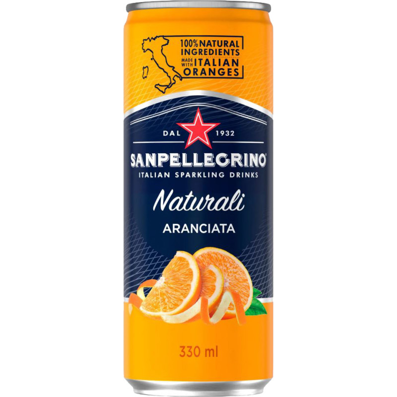 Süssgetränke San Pellegrino Aranciata DOSE 24 x 33cl